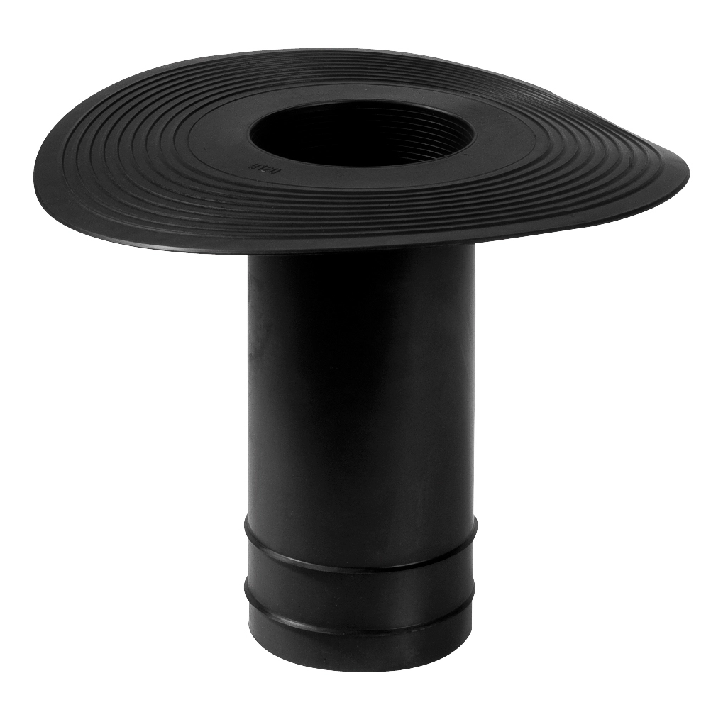 Stratarise TPE Flat Roof Drain Outlet - Smooth Flange